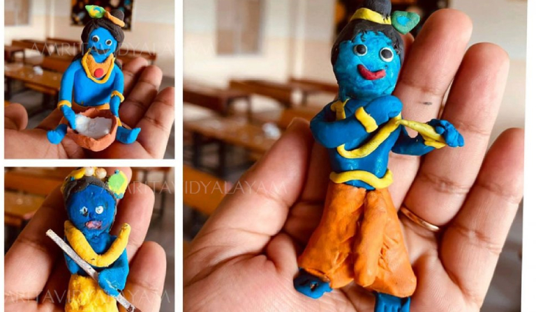 Janmashtami Jhanki-Making Activity