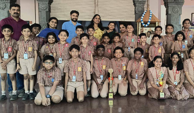 Amrita Vidyalayam Perumbavoor Secures 2nd Position at Super Genius Chess Tournament