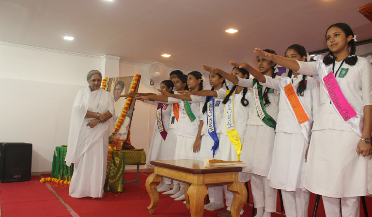 Investiture Ceremony at Amrita Vidyalayam Vatakara