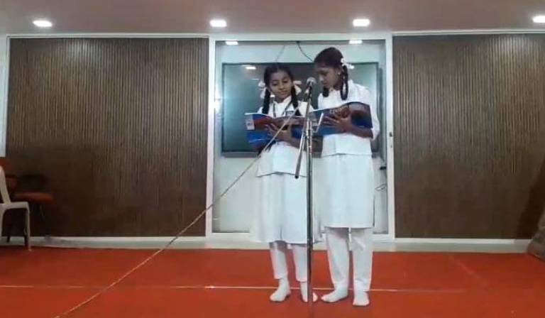National Hindi Diwas Observed at Amrita Vidyalayam Vatakara