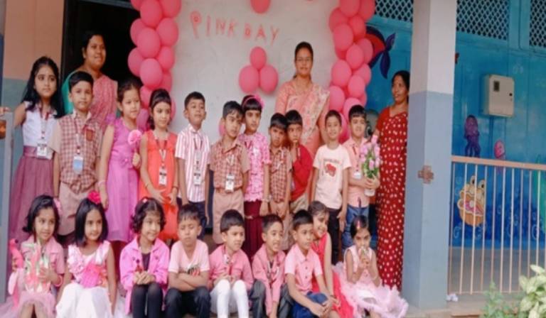 Amrita Vidyalayam Pulpally Celebrates Pink Day with Fun-filled Activities