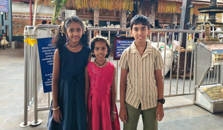 Triple Delight for Amrita Vidyalayam! 