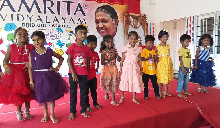 All Colours Day Celebrated with Joy at Amrita Vidyalayam, Dindigul