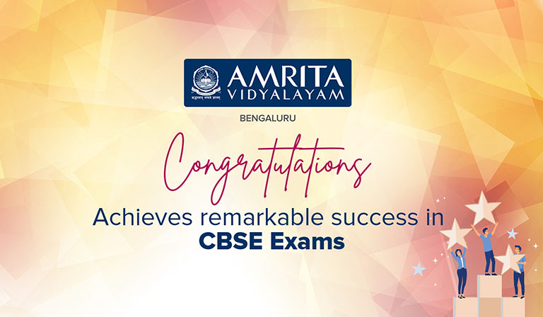 Amrita Vidyalayam Bangalore Celebrates Exceptional Results in CBSE Exams