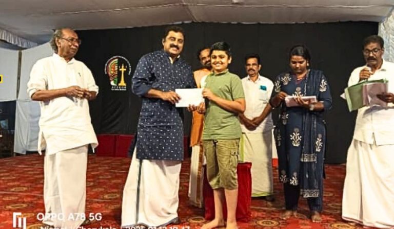 Prize Winners in Competitions by Zilla Kathakali Club, Pathanamthitta