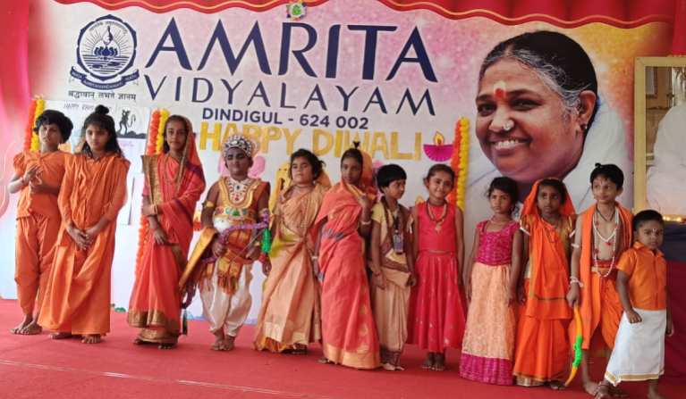 Diwali Celebration at Amrita Vidyalayam 