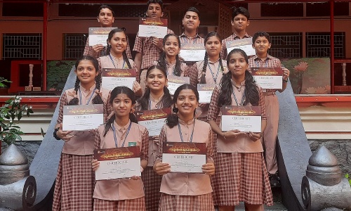 Amrita Vidyalayam Pathanamthitta Students Shine on Amrita TV’s Shreshta Bharatham