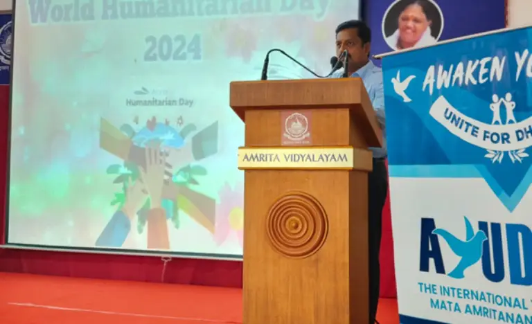 Ayudh college events - Humanitarian Day 