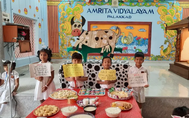 Cream Day Celebration – A Fun-Filled Learning Experience for KG Students!
