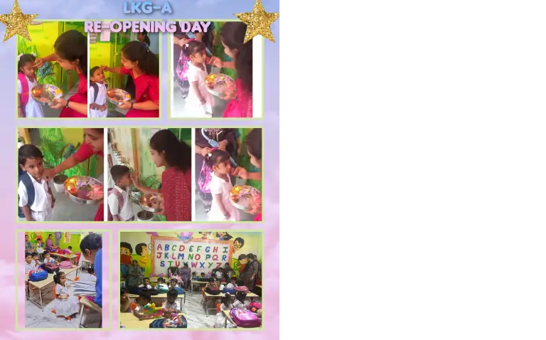 Report on Welcome Day for Pre-KG & LKG