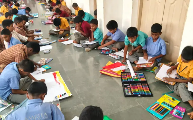 Yoga Through the Eyes of Young Artists! - Thanjavur