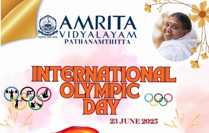 International Olympic Day Celebrations at Amrita Vidyalayam, Pathanamthitta 