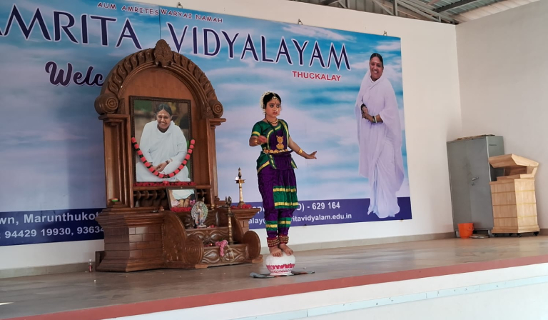Pongal Celebration at Amrita Vidyalayam, Thuckalay