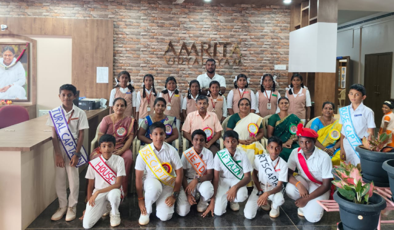 The Sthanarohana was celebrated at Amrita Vidyalayam Thuckalay 