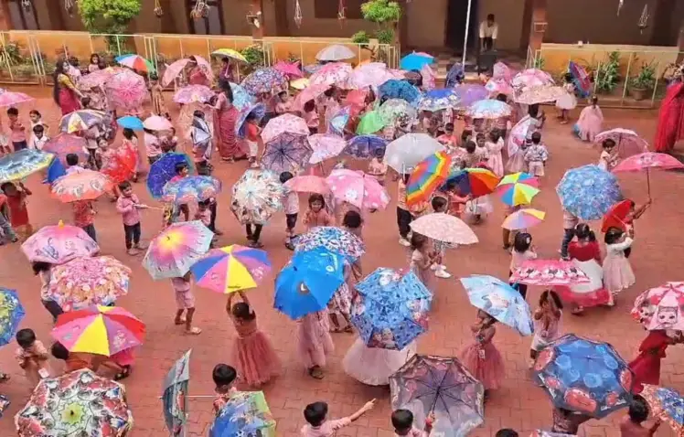 Splashes of Pink, Showers of Joy - Thalassery