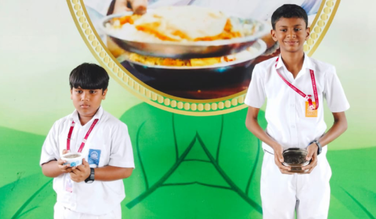 Amrita Vidyalayam Thalassery hosted the Karkkidaka Food Fest