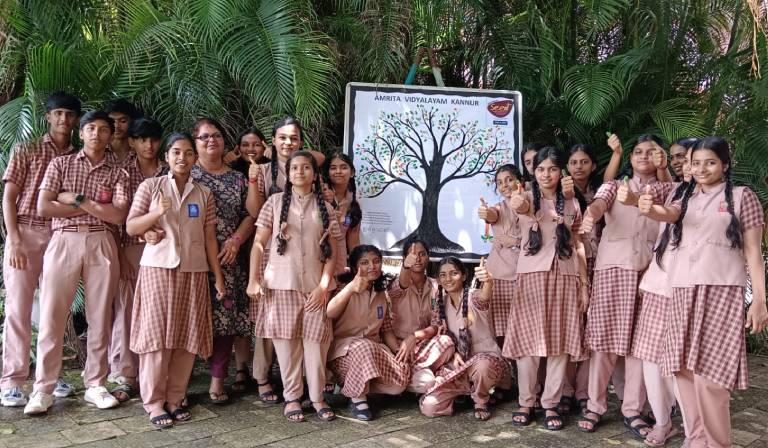 Environment Day Report at Amrita Vidhyalayam kakkad