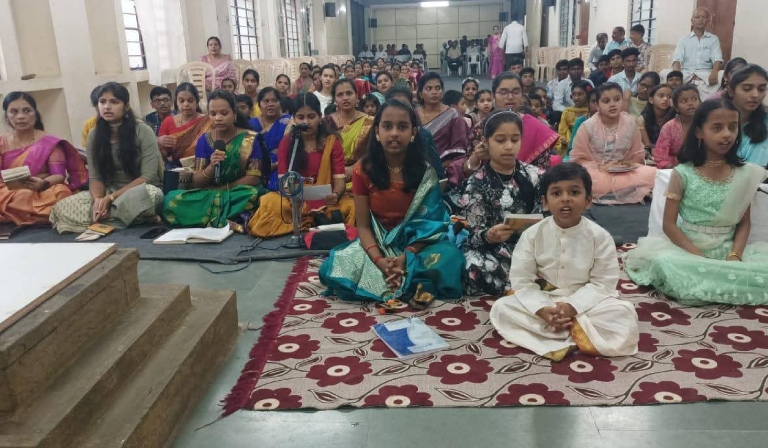 Guru Poornima Celebration 2025 at Mata Amritanandamayi Devi Math Davanagere
