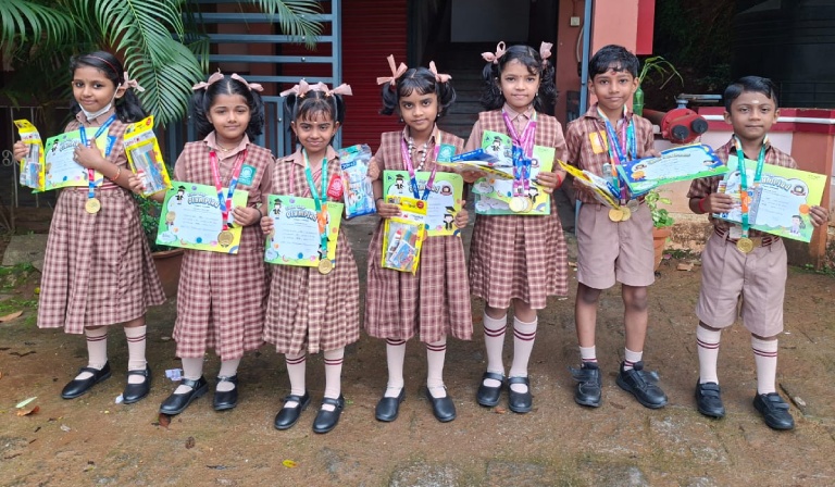 Proud Achievement by Grade 1 Students – Silver Zone International Olympiad Winners