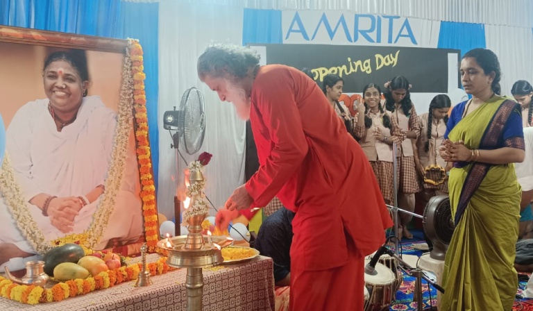 Reopening Day at Amrita Vidyalayam, Kakkad - 2025