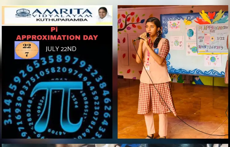 Pi day 2015 - Kuthuparamba 