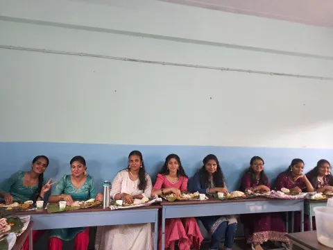 Blossoms on the ground, joy in the air, King Mahabali’s spirit was felt everywhere. With flowers, songs, and hearts so bright, Our Onam celebration was a delightful sight!