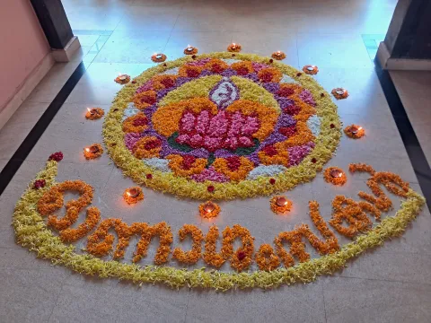 Blossoms on the ground, joy in the air, King Mahabali’s spirit was felt everywhere. With flowers, songs, and hearts so bright, Our Onam celebration was a delightful sight!