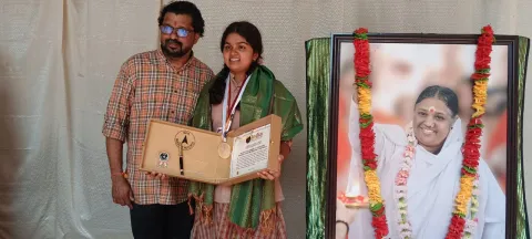 Breaking boundaries and making history! We are very proud to announce the India Book of Records holder from our school
