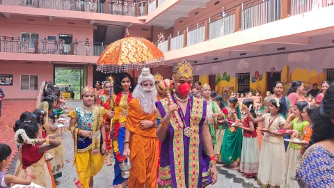 Ramayana Month Celebration…A month of morals, mantras, and meaning… In every verse of the Ramayana, there’s a lesson for life… The characters may be ancient, but the lessons are timeless.