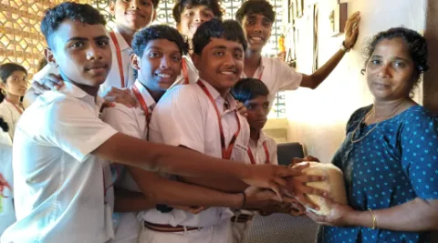 Amrita Vidyalayam Manjeri Observes International Day for Eradicating Poverty