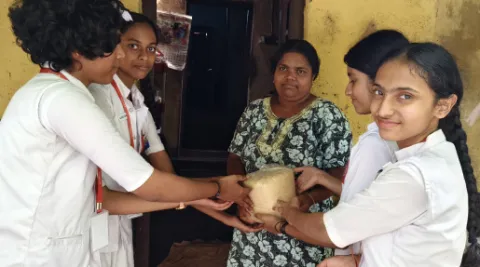 Amrita Vidyalayam Manjeri Observes International Day for Eradicating Poverty