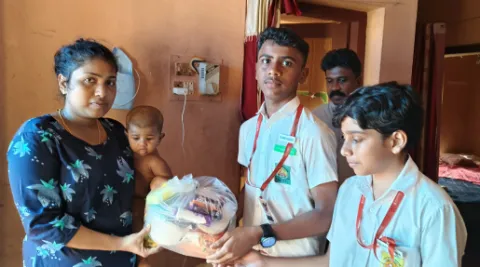Amrita Vidyalayam Manjeri Observes International Day for Eradicating Poverty
