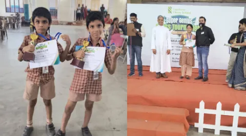 Amrita Vidyalayam Perumbavoor Secures 2nd Position at Super Genius Chess Tournament