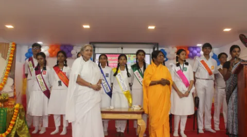 Investiture Ceremony at Amrita Vidyalayam Vatakara