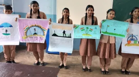 Kargil Victory Day Celebration at Amrita Vidyalayam Vatakara 