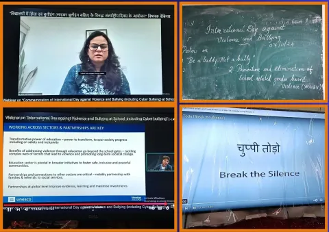 International Day Against Violence and Bullying at School (including Cyber bullying)