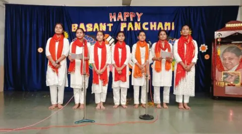 Amrita Vidhyalayam Lucknow celebrates Basant Panchami