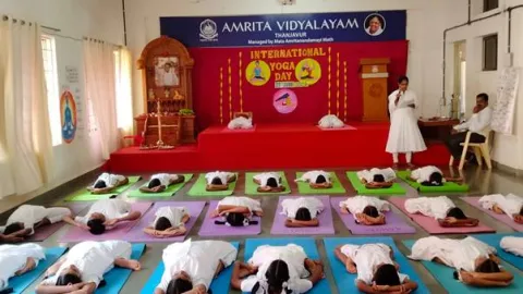 International Yoga Day Celebration  2024 - Thanjavur