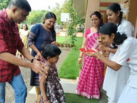 Investiture Ceremony at Amrita Vidyalayam Cheruthuruthy