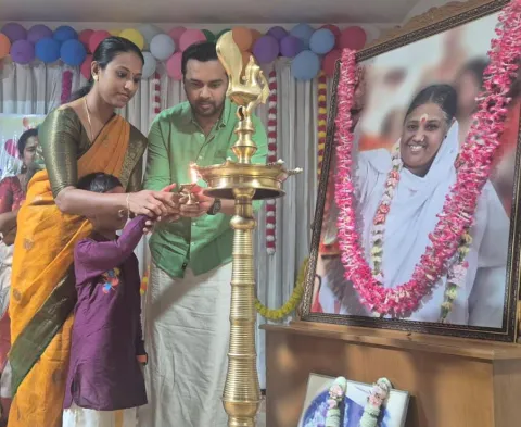 Investiture Ceremony at Amrita Vidyalayam Cheruthuruthy