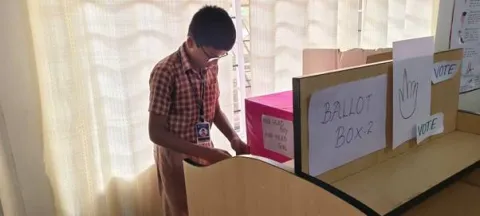 Mock election(Student council Election)
