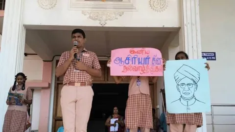 Teachers day celebration 2024 Thanjavur