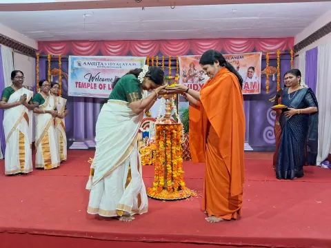 Vidyarambham Ceremony 2025 - Kodungallur