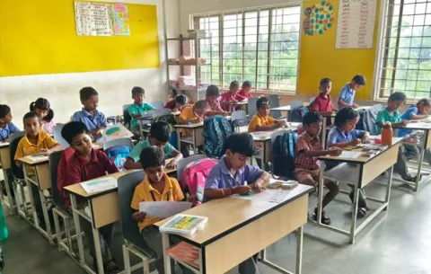 Yoga Through the Eyes of Young Artists! - Thanjavur