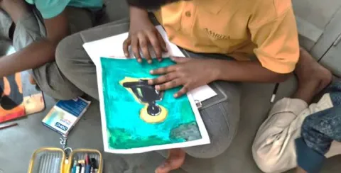 Yoga Through the Eyes of Young Artists! - Thanjavur