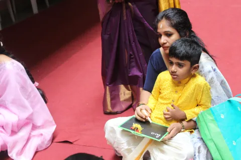  Aksharabhyasam – A Sacred Beginning at Amrita Vidyalayam, Bengaluru  