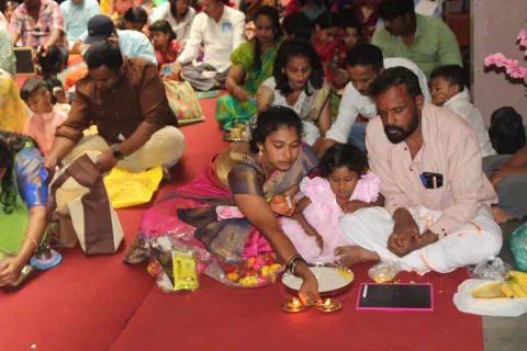  Aksharabhyasam – A Sacred Beginning at Amrita Vidyalayam, Bengaluru  