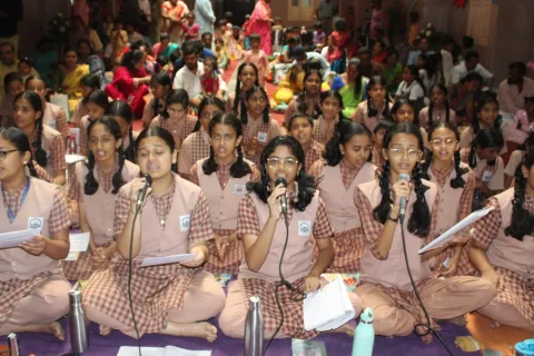  Aksharabhyasam – A Sacred Beginning at Amrita Vidyalayam, Bengaluru  