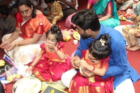  Aksharabhyasam – A Sacred Beginning at Amrita Vidyalayam, Bengaluru  