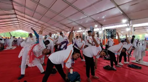Amrita Vidyalayam Bhubaneswar Observes International Yoga Day 2025
